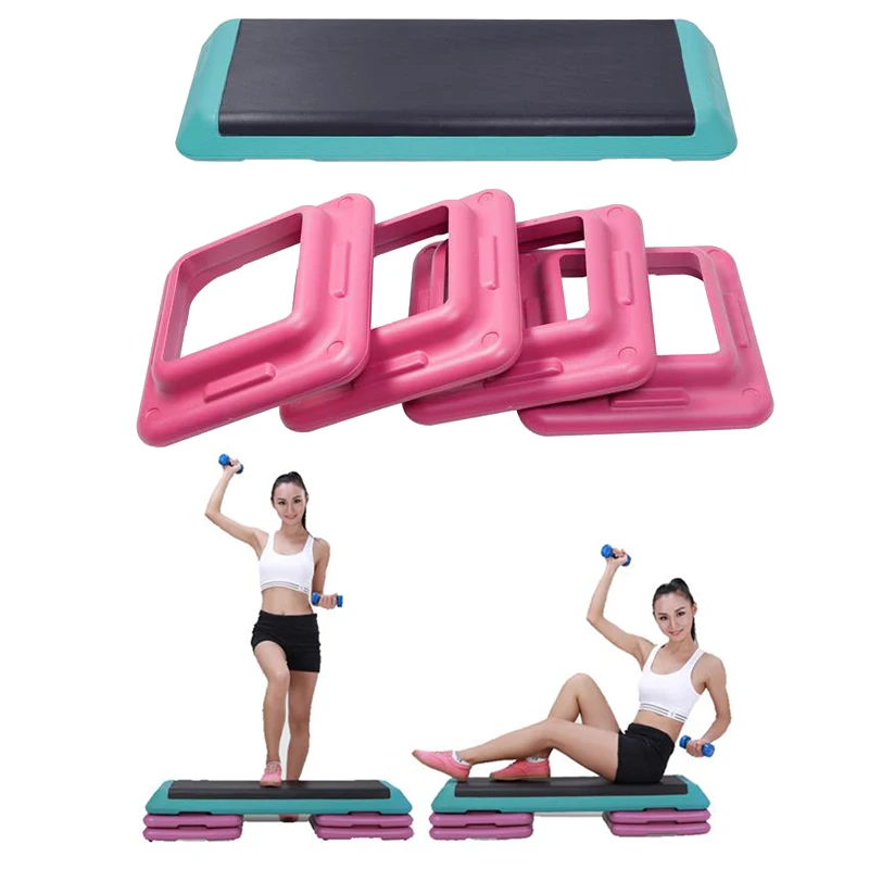 

250kg 110x40x21cm Fitness Pedal Gym Home Used Aerobic Exercise Gymnastics Body Building Fitness Board with 4PCS Pallets