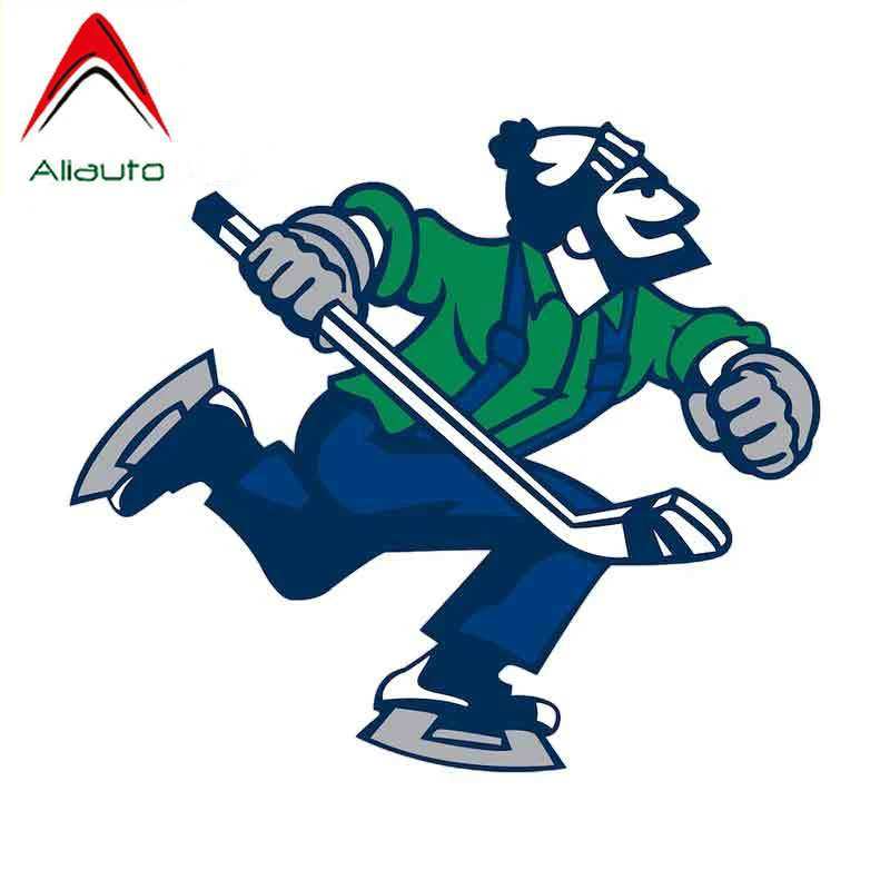 

Aliauto Cartoon Car Sticker Anime Johnny Canuck Cartoon Oem Waterproof Sunscreen Vinyl Sunscreen Anti-UV Cover Scratch,13cm*10cm