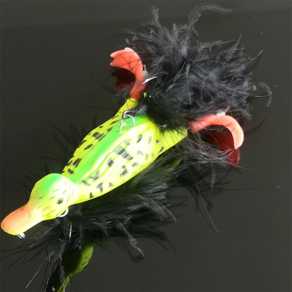 Señuelo superficie pato 3D 29G – Plop y salpicada para black bass - imagen 3