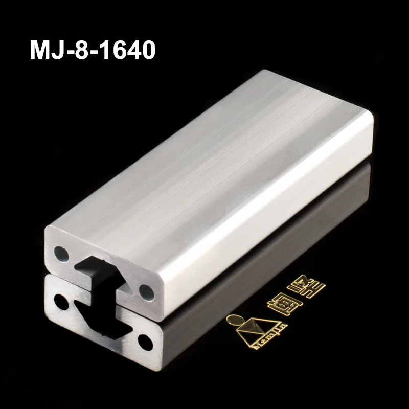 1640 Aluminum Profile Extrusion European Standard Anodized Linear Rail Aluminum Extrusion 1640 Profile Support