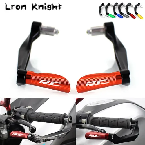 Imagen 1 del producto Para RC125 RC200 RC390 RC 125 200 390 2014-2023 2019 2018 2017 empuñaduras de manillar CNC para motocicleta Protector de palancas de embrague de freno