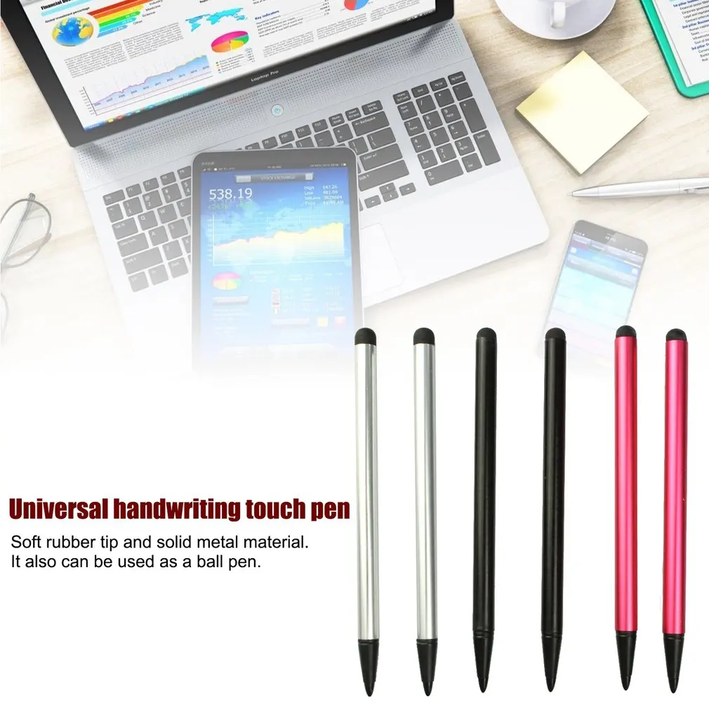Stylus Pen For Iphone Android Tablet Pen 2-in-1 Multifunction Capacitive Screen Touch Pen Mobile Phone Smart Pen Accessory