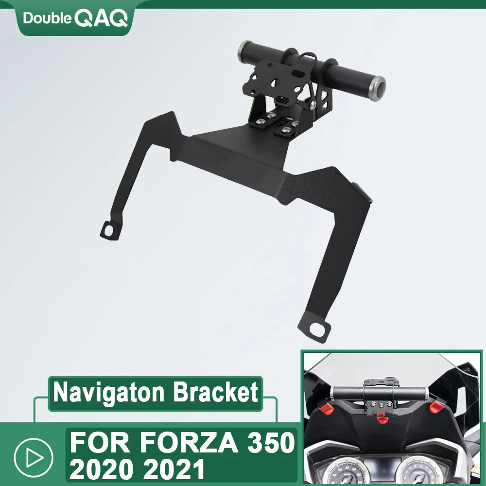 Motorcycle Front Phone Stand Holder GPS Navigaton Plate Bracket For Honda FOR Forza 350 2020 2021 FOR Forza-350