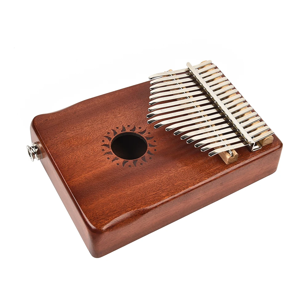 

Kalimba клавиатуры аксессуары мини музыкальный инструмент музыка 17 клавиш большой палец пианино перкуссионный Палец деревянное детское оборудование