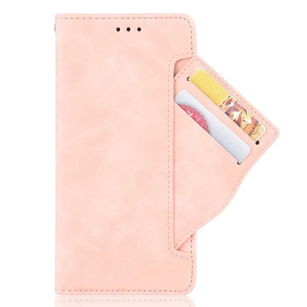 Leather phone case for SHARP Aquos Sense 3 Lite SH-RM12 / Sense3 Plus SH-RM11 Back Cover Flip card wallet with stand Retro Coque