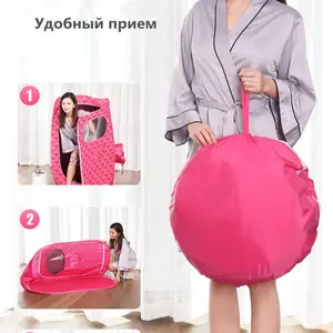 Lều phòng tắm hơi lớn hơn cho bồn tắm di động, phòng cabin gấp, không bao gồm máy phát hơi nước 8 Máy xông hơi chính - 8