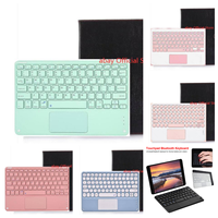 Magnetic Universal Wireless Bluetooth Keyboard Tablet Cover For Chuwi Hipad plus 11'' Touchpad keyboard stand PU leather Case