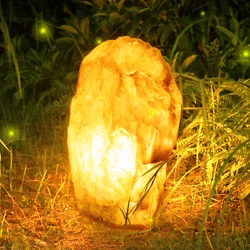 Landscape Rock Light Villa Backyard Lawn Garden Lamp Real Estate Resort Park Decor Stone Lighting
