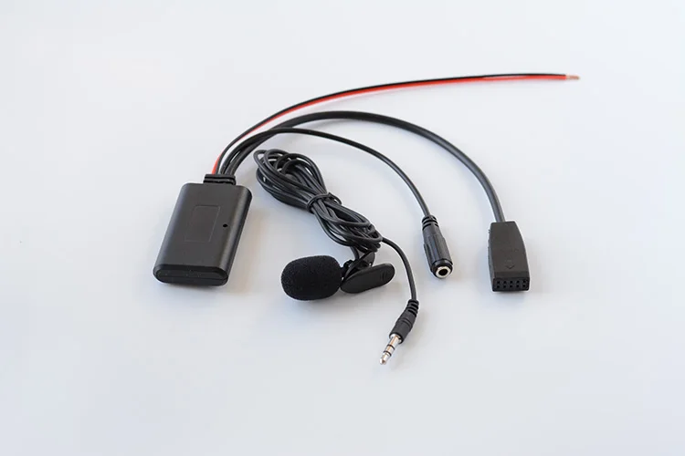 

Car Business CD Bluetooth Music Audio Cable 10Pin Microphone Mic Handsfree Phone Call Adapter for B.M.W E46 10Pin Socket