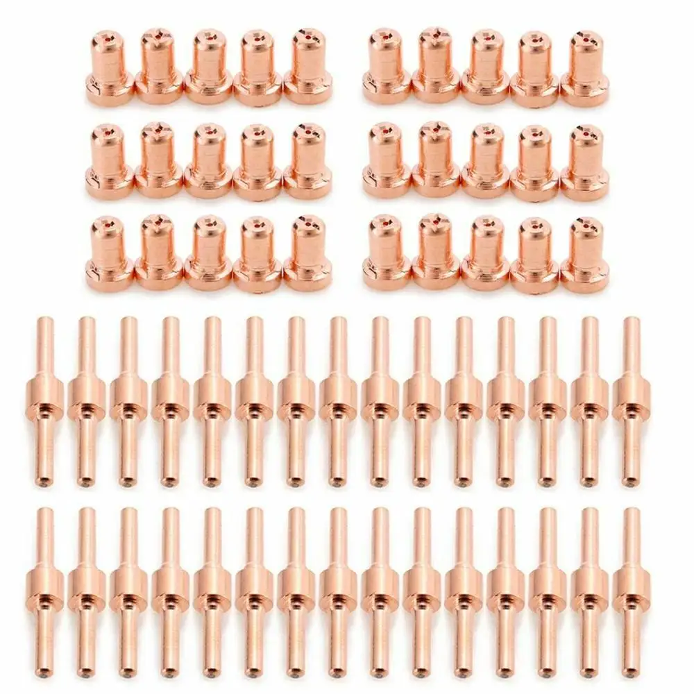 FREE SHIPPING PT31 Lengthened 70PCS LG40 Knife Plasma Cutter Cutting Torch Consumables Extended Kit Accessories 70PK