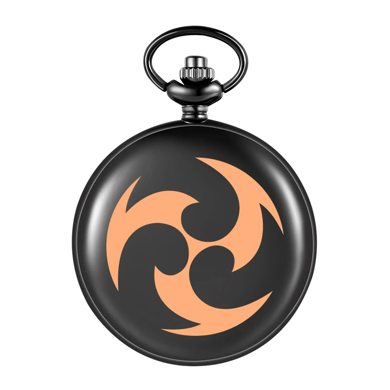 Genshin Impact Watches Quartz Pocket Watches Round Men Women Pendant Necklace Collection Gifts