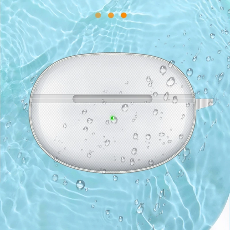 واضح غطاء مقاوم للصدمات صالح لينوفو LivePods LP5 مقاوم للماء سماعة حماية علبة سماعة حماية عدم الانزلاق كم