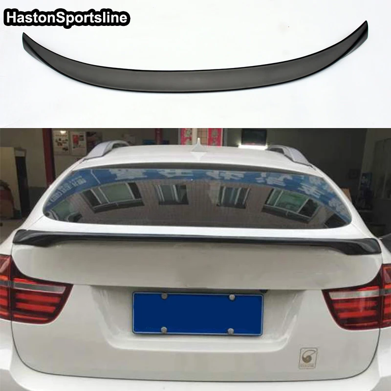 

For BMW X6 E71 MP Style FRP Unpainted Primer Rear Trunk Spoiler Car Wing 2008-2013