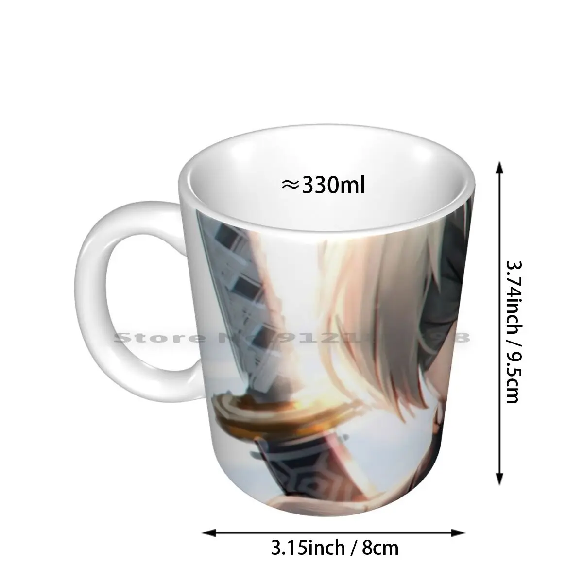 Nier : Automata 2b Ceramic Mugs Coffee Cups Milk Tea Mug Deny Deny Automata 2b Ps4 Game Sexy Creative Trending Vintage Gift