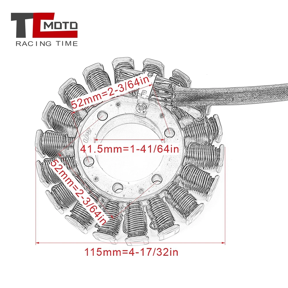 Motorcyle Generator Magneto Stator Coil For Triumph T1300502 T1300507 T1300510 Speed Tiger Sprint GT ST 1050 Daytona 955i