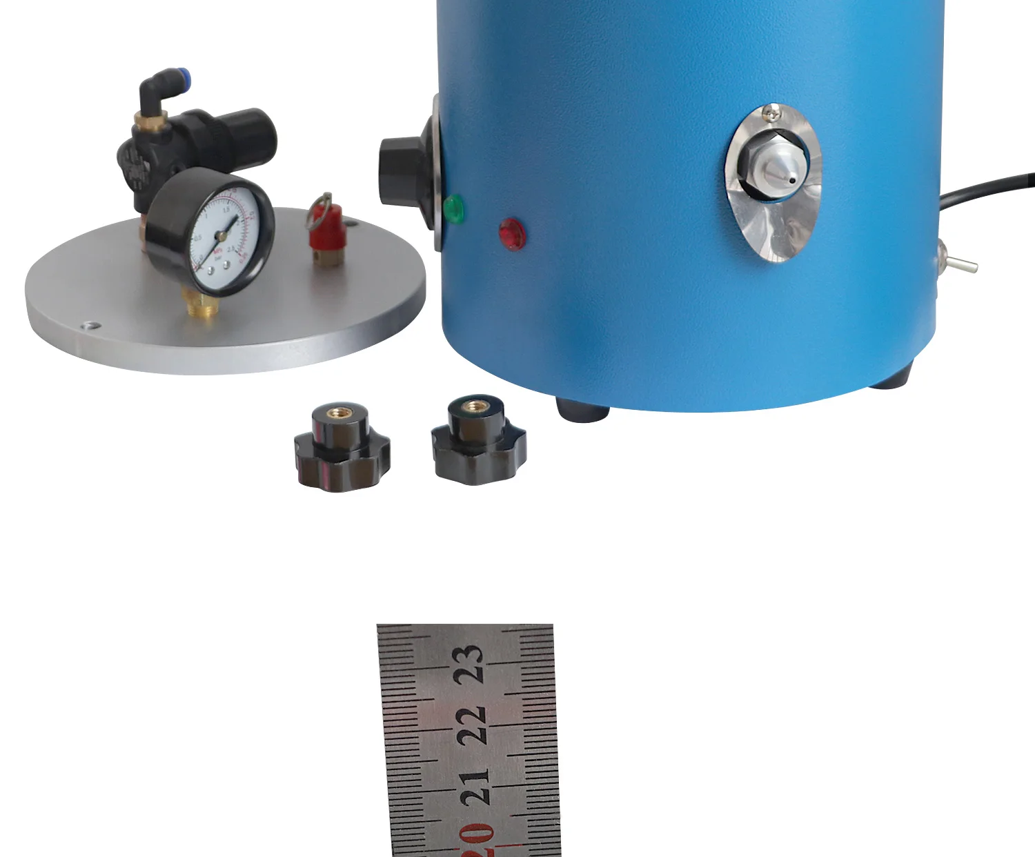 Vacuum Wax Injector Machine for Jewelry Mold Casting, 110V/220V Wax Injection Tool with Nozzle for Jewelry Making Workshop