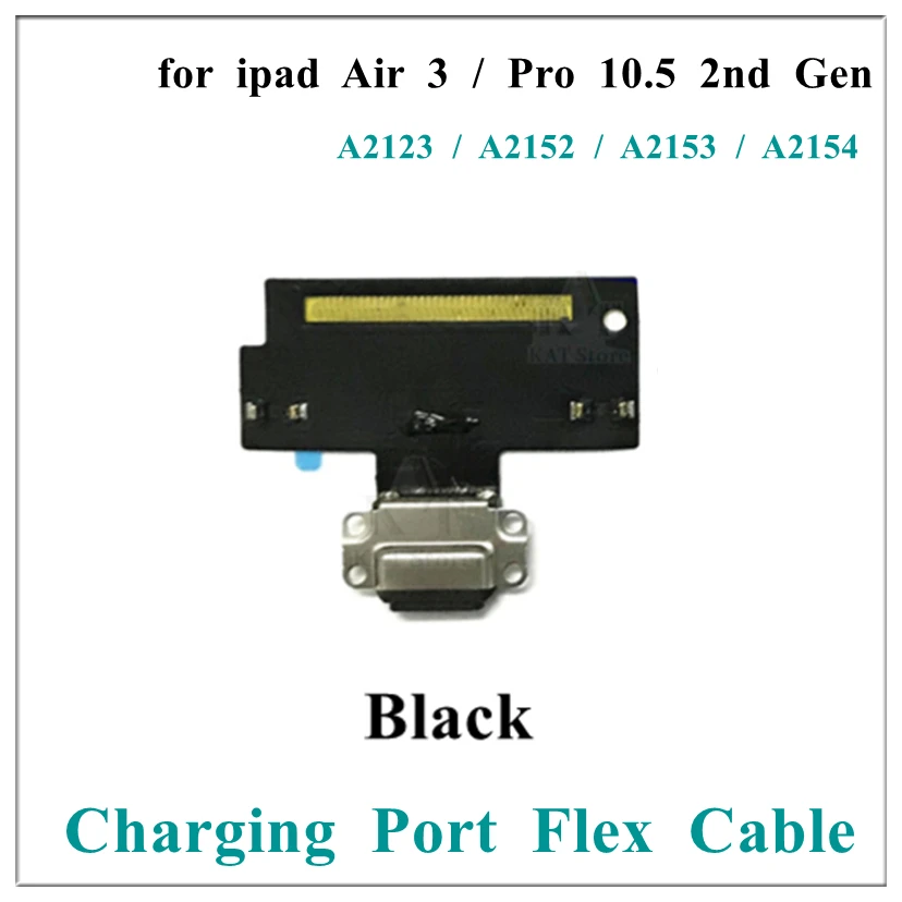 Imagem -03 - Doca de Carregamento para Ipad Air 32023 10 Pcs Conector de Carregamento Cabo Flexível Substituição 105 Polegadas Segunda Geração Peças de Reparo