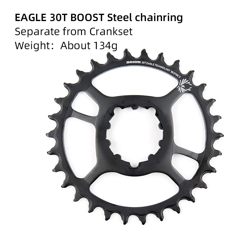 SRAM 12S 12 Speed NX SX EAGLE Chainring 30T 32T 34T 38T Steel Chain Wheel separate from crankset 6mm 3mm offset BOOST