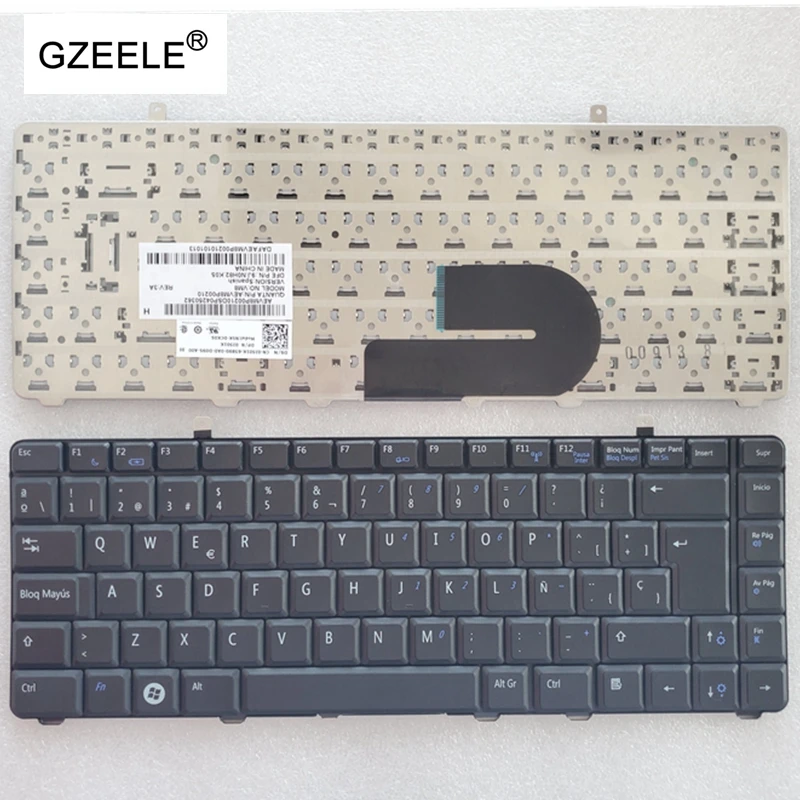 Laptop Keyboard for Dell A840 A860 vostro PP37L PP38L 1410 1014 1015 1088 R811H 0R811H R818H 0R818H Spanish SP