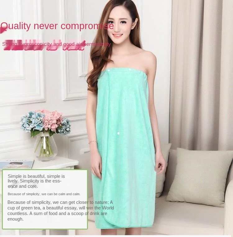 Serviettes de bain rondes pour femmes adultes, peignoir de bain