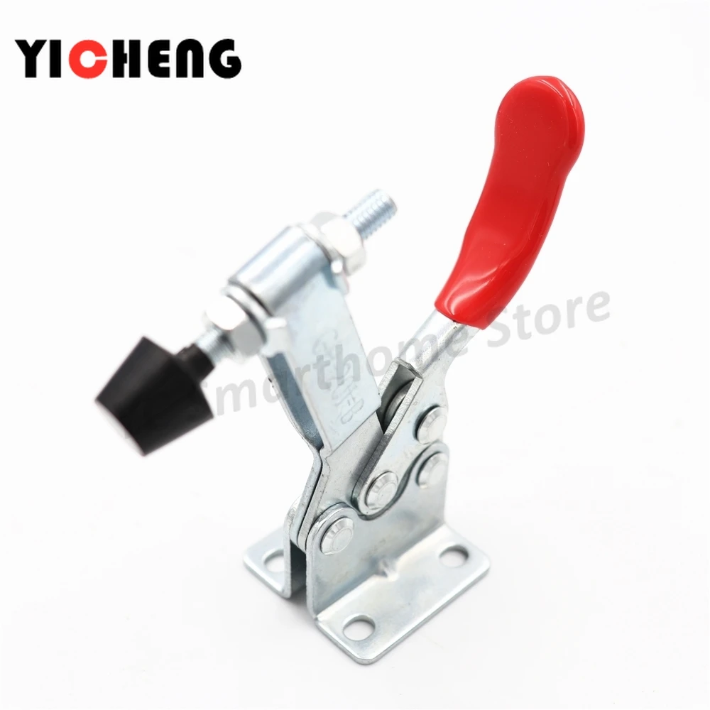 1Pcs Quick Fixture Horizontal  GH-201B Fixed Fixture Rally 90Kg parallel clamp  woodworking clamps