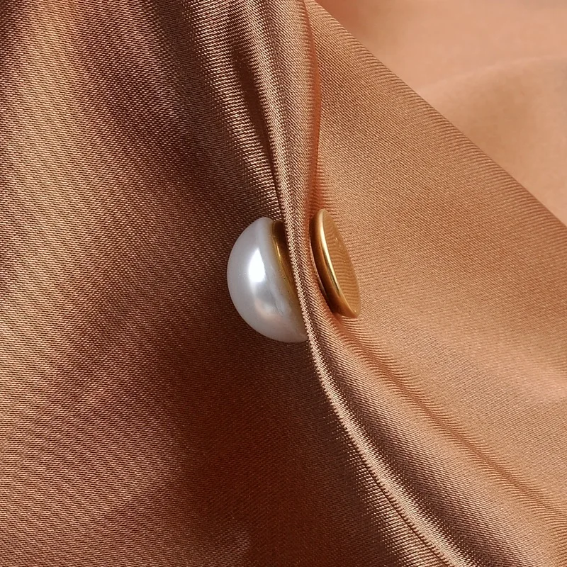 Neue Metall Magnet Perle Brosche Starke Magnetische Pin Schnalle Hemd Kragen Luxlury Schmuck Broschen für Frauen Kleidung Zubehör – Detail 3