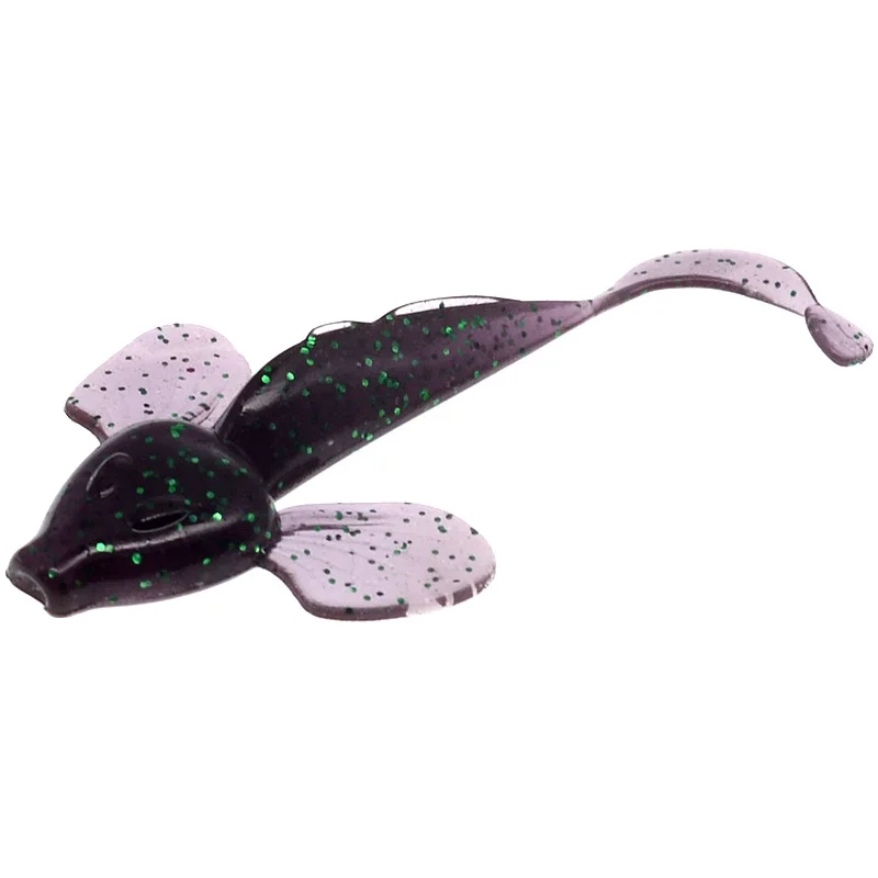 Angelköder, weicher Köder, 8 cm, 4,3 g, Sichelschwanz, Kunstköder, Simulation Fischwurm, Lot 6–10 Stück, Verkauf – Detail 8