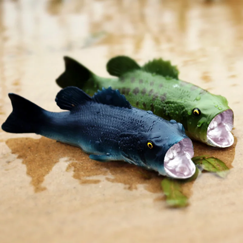 Oenux Meer Leben Tiere Modell Action-figuren Ozean Fisch Segelfisch Bass Zacker Lachs Aquarium Figuren PVC Pädagogisches Kinder Spielzeug – Detail 22