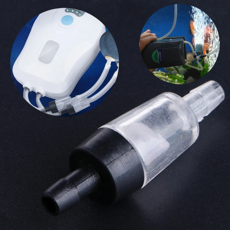 New Aquarium One Way Check Valve Non-Return Fish Tank Water Air Line Pump CO2 System