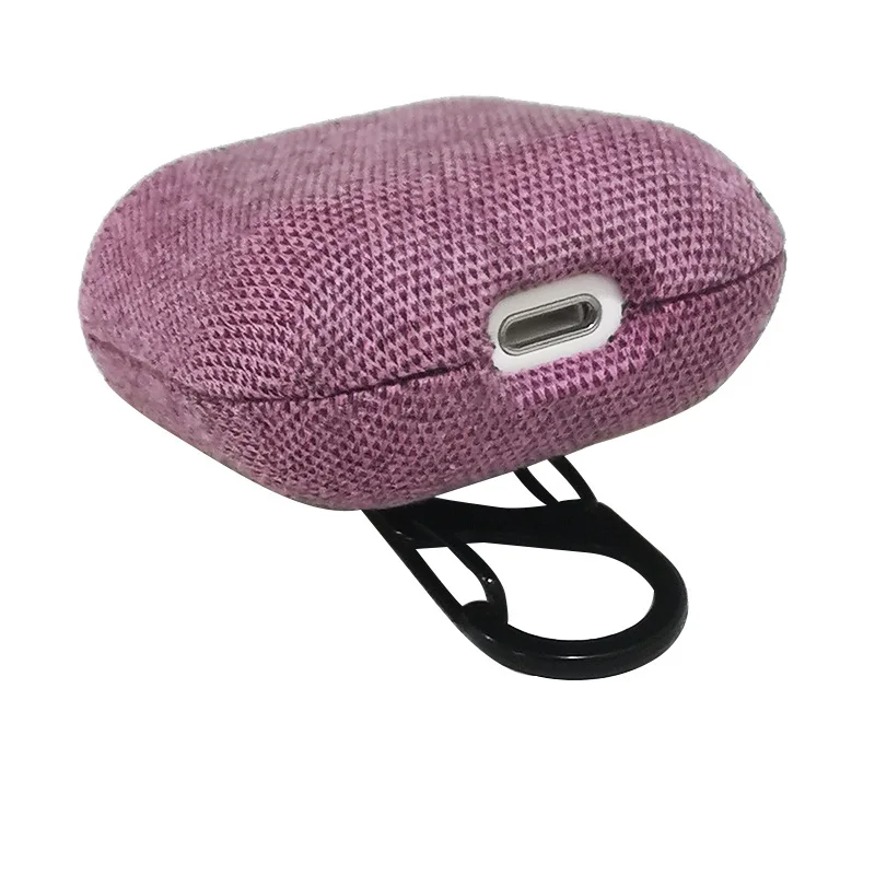 قماش نسيج الحال بالنسبة Airpods برو 360 الحماية الكاملة بلوتوث سماعة شل الحال بالنسبة Airpods 2 الملحقات غطاء كابا