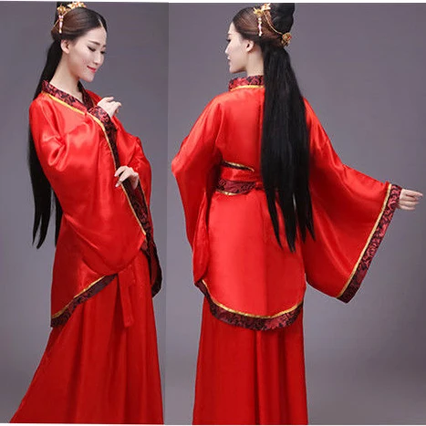 Vintage Kleding 2 Stuk Chinese Retro Satijnen Pak Set Vrouwen Jurk Tang Pak Kimono Mouwen Chinese Traditionele Kleding Voor Vrouwen