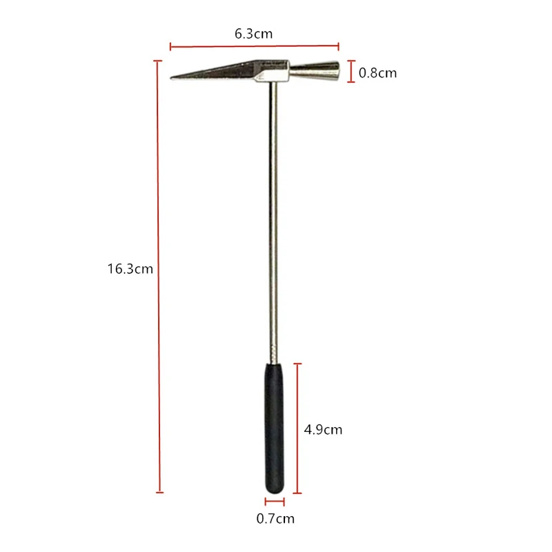 Factory direct Mini multi-function sheep horn hammer, suitable for maintenance of clocks and watches, Kalimba tuning