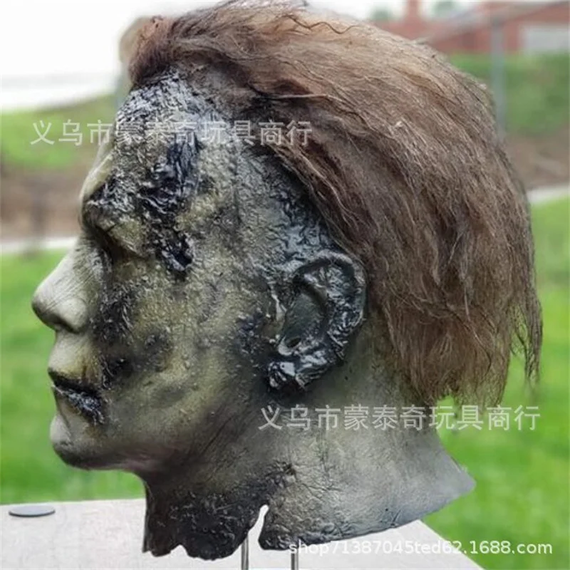 2021 New Type Halloween Michael Myers Scar Mask Halloween Carnival Costume Party Scary Horror Masquerade Latex Mask