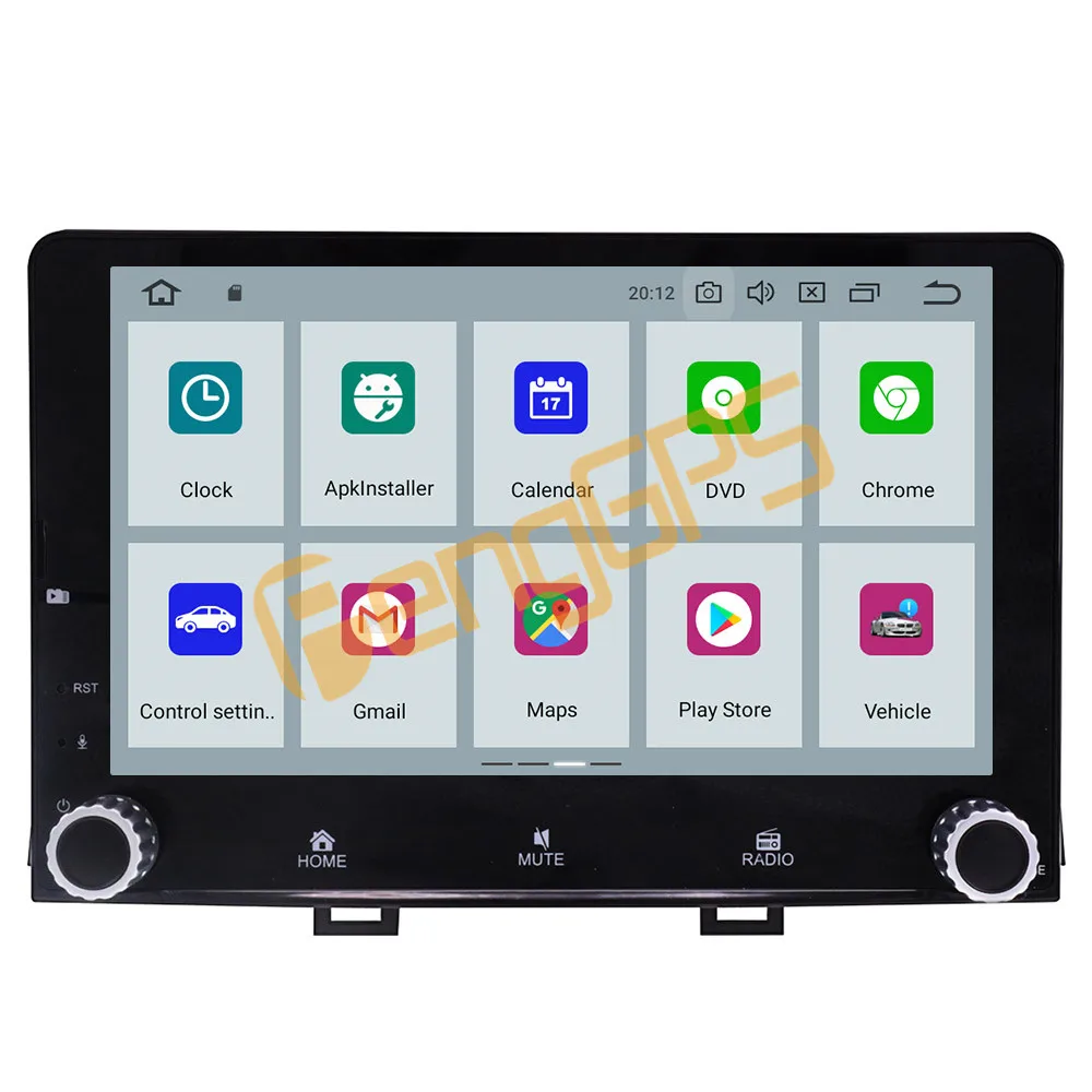 For KIA Rio 4 2016 2017 2018 2019 Android Car Radio Stereo Multimedia Player 2 Din Autoradio GPS Navi PX6 Unit Touch Screen