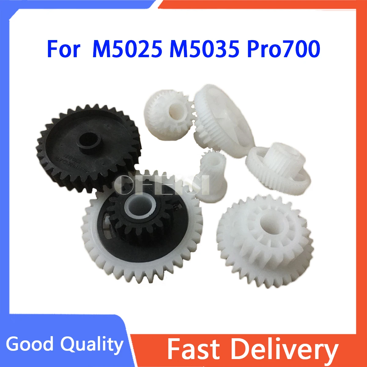 1X/RM1-2963/RU5-0655/RM1-2538/RK2-1088 Swing gears for HP M5025 M5035 Pro700 M712 M725 Fuser Drive gears Assembly(7gears/set)