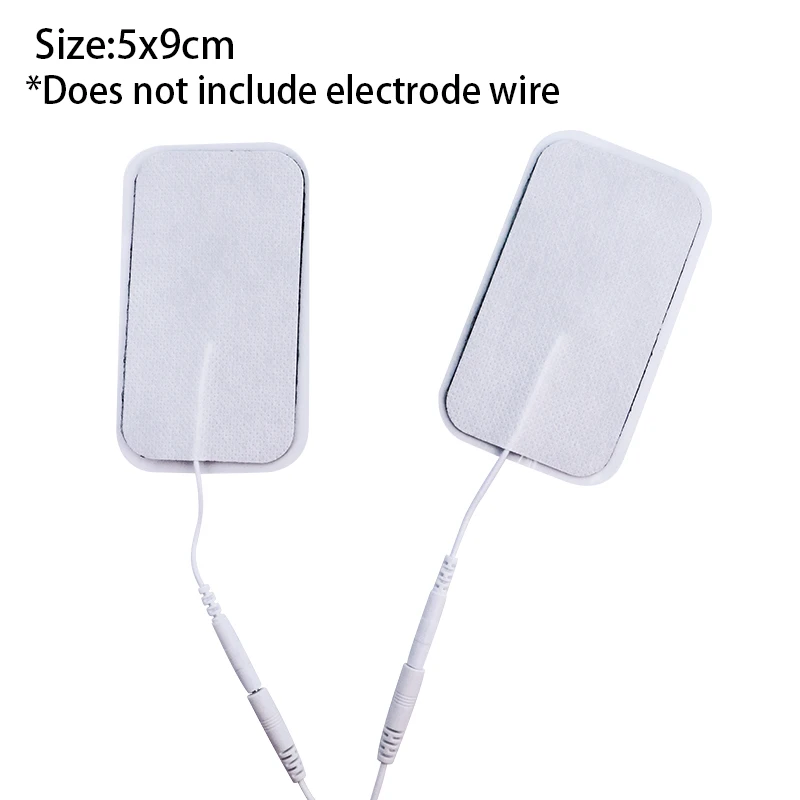 5x9cm Electrode Gel Pads 20pcs/50pcs Electrode Pads for Tens Machine Muscle Stimulator Self Adhesive Reusable Electrode Massage