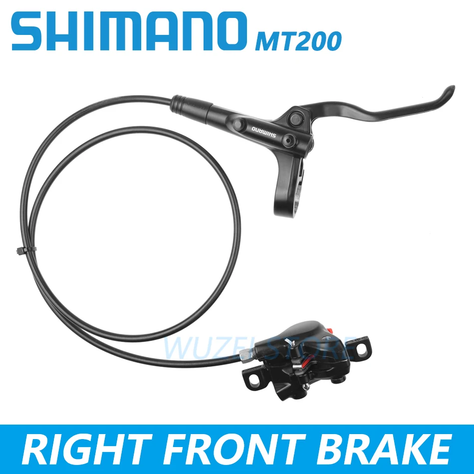 Shimano BR MT200 MTB Bicycle Brake 800/1350 1400 1450mm Lever Avid Mountain Bike Hydraulic Disc Brake Upgrade M315 HS1 G3 Rotor