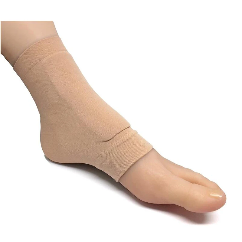 Chaussettes de Skate rembourrées en Gel élastique pour protéger l'avant du pied et le tibia pour le Hockey, l'équitation et les bottes hautes, 2 pièces