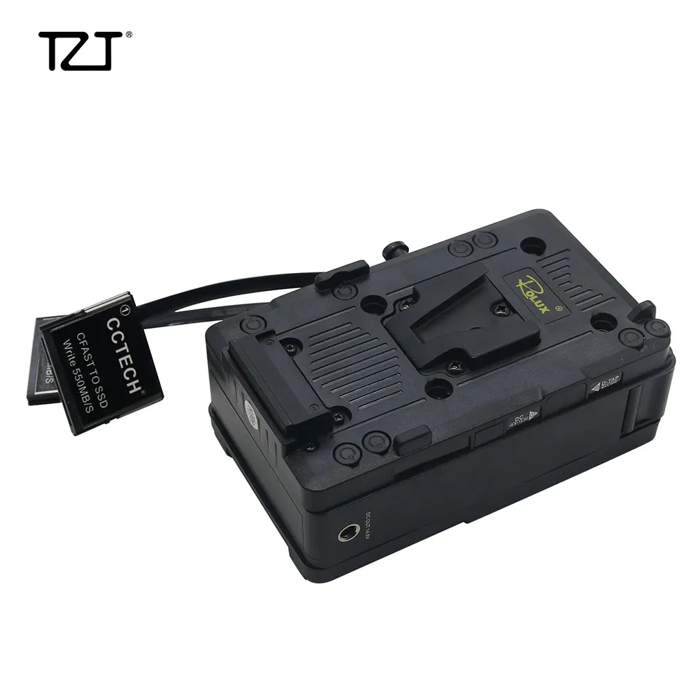 

TZT CCTECH CFSSD CFast 2.0 to SSD Blackmagic URSA Mini Broadcast + V-Mount Plate