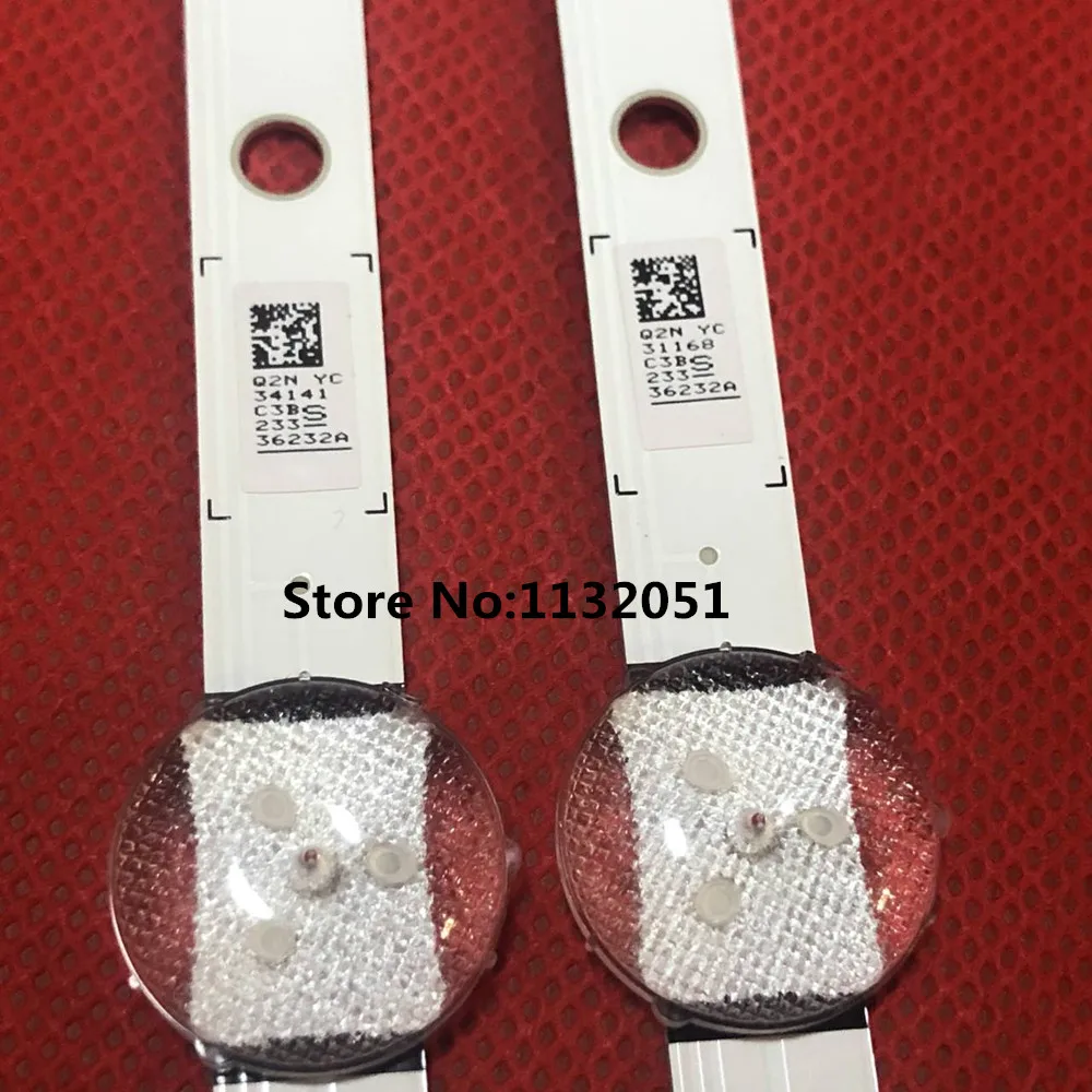2 pièces LED Bande Pour UN32J4000AK UN32J4000 UE32J4000 UE32J4500 UE32J4510 UE32J4515 HG32ED450 BN96-36232A 36233A 36234A