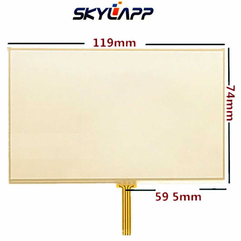 

New 5''inch Touch screen panels for LMS500HF07 LMS500HF07-002 LMS500HF07-102 Touch screen digitizer panel replacement Glass