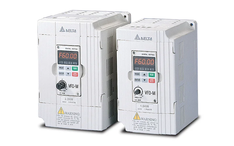 

New original Delta VFD-M series ultra low noise mini 3-Phase VFD015M43B 2.2KW 380V inverter