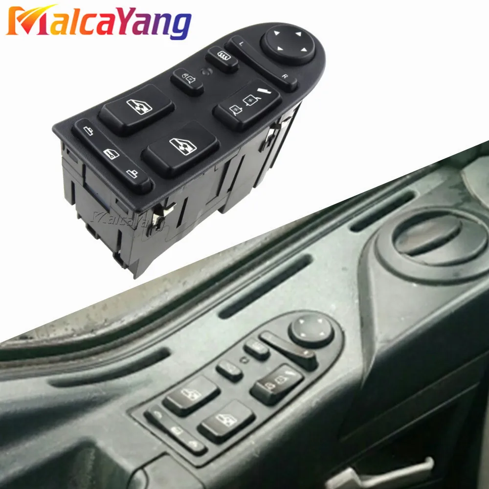 

SW0017 Auto Power Window Lifter Control Switch apply For MAN TGA TGX 81258067045 81258067098 LHD