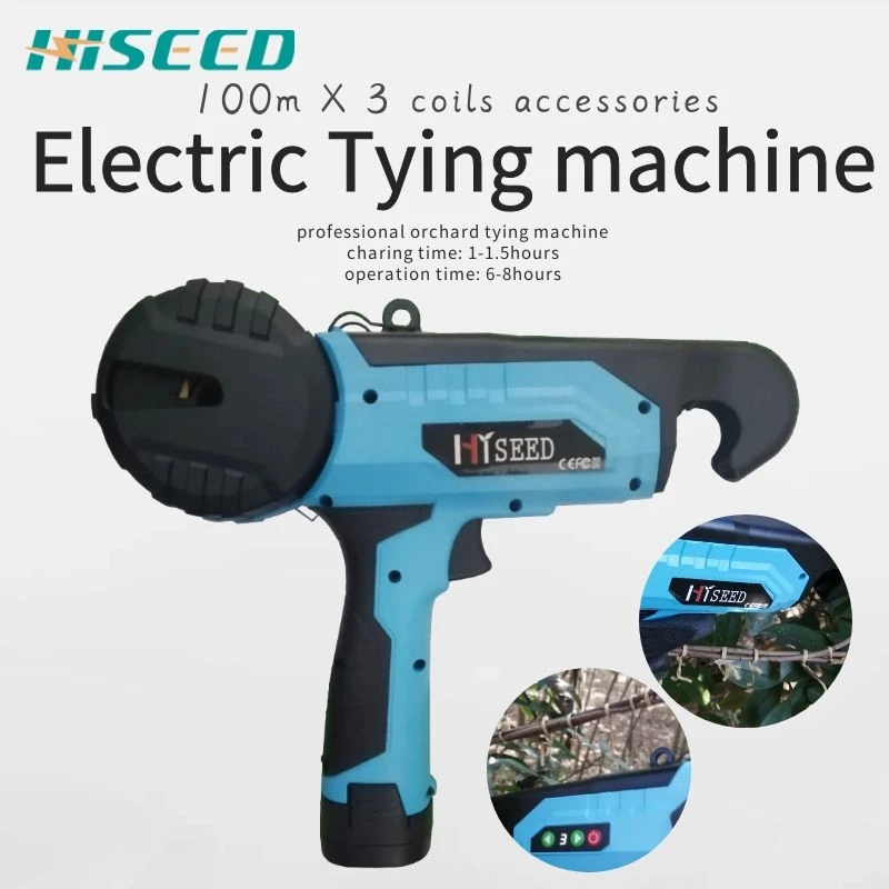 8h Trabalhando Tempo Electric Vine Flower Fruit Tying Machine