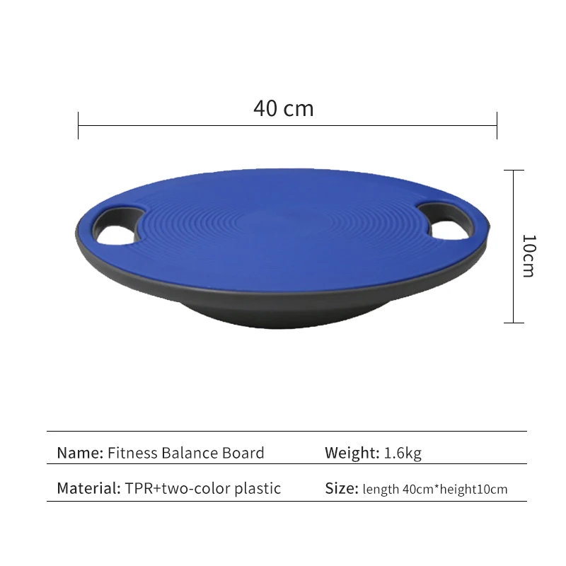 Fitness Balance Board For Home Gym Bodybuliding Coordinated Training Antislip Pedal Yoga Balance Plate Stabilizer Borad - Image 3