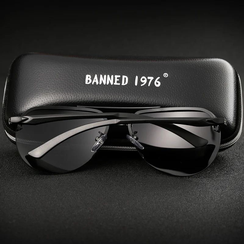 Aluminum Magnesium HD Polarized Fashion Sunglasses Women Men Driving Sun Glasses Vintage Oculos De Sol With Original Brand Box