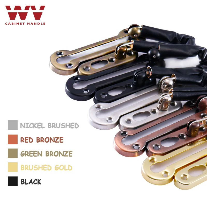 WV Anti-theft Stainless Steel Hotel Door Chain Latch Safety Guard Security Lock Security Limiter Tools Hardware for Home Door