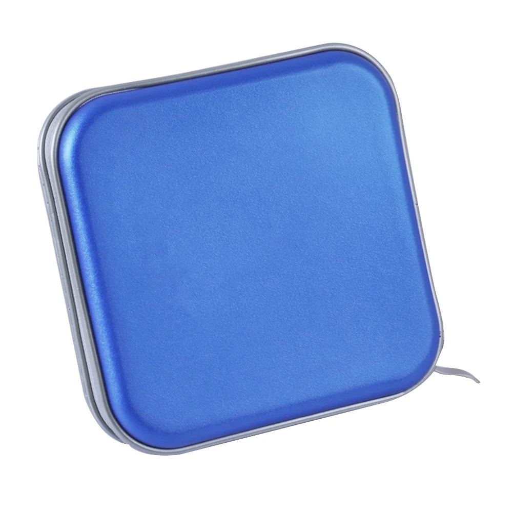 Pochette de rangement pour disques CD et DVD, capacité de 40 pièces, étui de rangement pour portefeuilles à disques, boîtes avec fermeture éclair