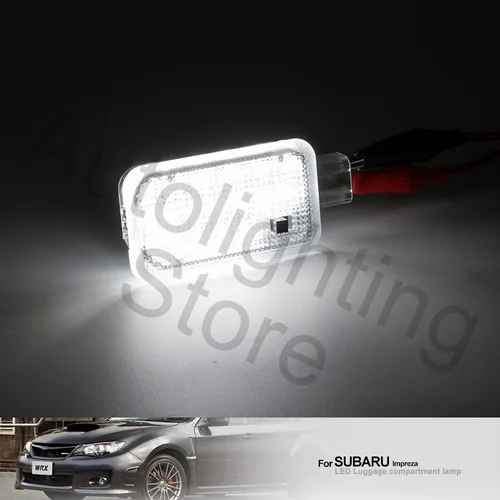 Imagen 2 del producto 1 unidad de lámparas LED para maletero de coche, luz de compartimento, luces de cortesía para Subaru Impreza WRX STI Hatchback XV crosstrek, lámpara de equipaje