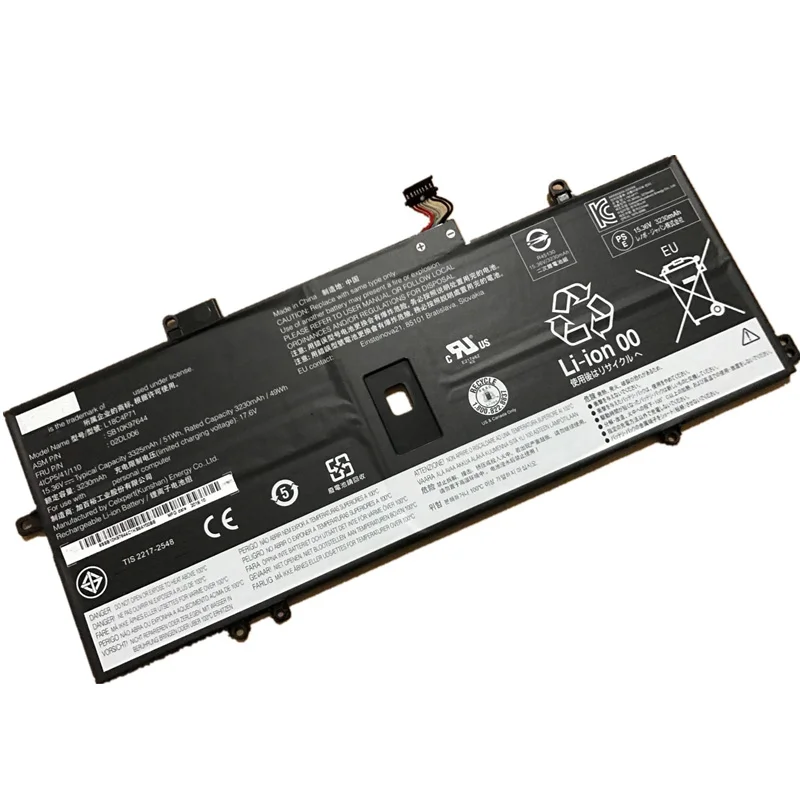 Imagem -06 - Supstone Genuíno L18m4p72 L18c4p71 L18l4p71 Bateria do Portátil para Lenovo x1 Carbono2023 X1c 02dl006 Skb10k97644 02dl004 02dl005
